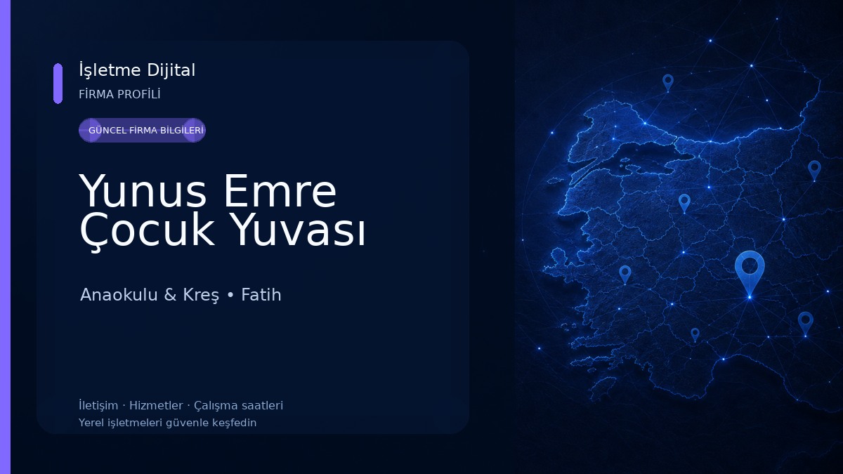 Yunus Emre Çocuk Yuvası Anaokulu & Kreş