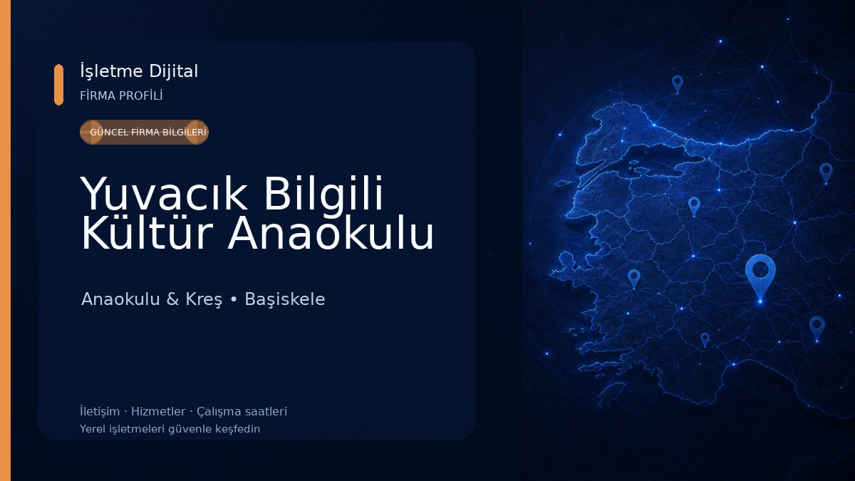 Yuvacık Bilgili Kültür Anaokulu Anaokulu & Kreş