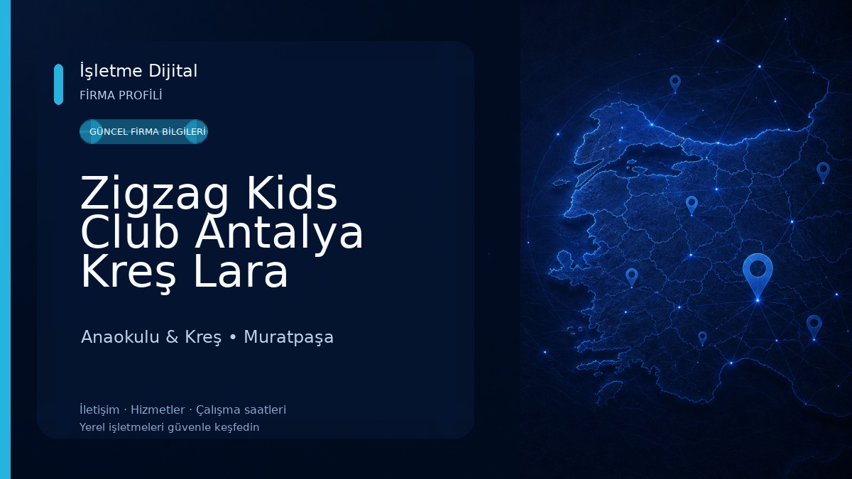 Zigzag Kids Club Antalya Kreş Lara Anaokulu & Kreş